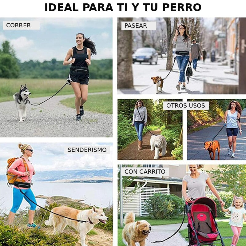 Correa manos libres para correr con tu perro – imagen 3