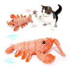 Langosta saltarina interactiva para gatos